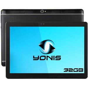 Tablette 4G Android 7.0 10 Pouces Octa Core 2Go Ram 32Go Rom Noir YONIS