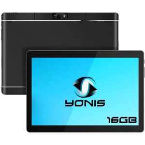 Tablette 10 Pouces 3G Android Appel Double Caméra Sim GPS Quad Core 16 Go Noir YONIS