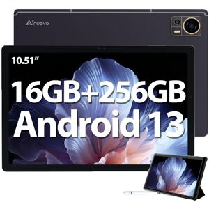 AINUEVO Tab S9 Android 13 Tablette 16Go RAM+256Go ROM (TF 1To) 8050mAh 10.51" Tablette Gaming Dual SIM 4G LTE/5G WiFi/ GPS - Violet - Publicité