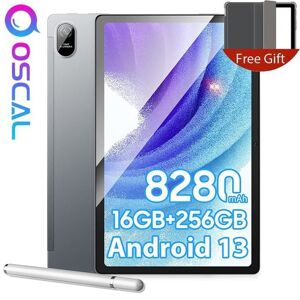 Oscal Pad 15 Tablette Tactile Android 13 10,36" 16Go+256Go-SD 512Go 8280mAh(33W) 16MP+13MP 2.4G-5G Wifi,4G Dual SIM Tablette PC Gris - Publicité