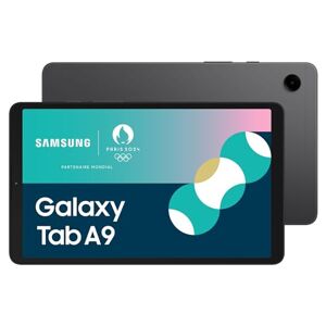 Samsung Galaxy Tab A9 Tablette Android, 64 Go de Stockage, Grand écran 8.7", 4G, Son riche, Débloqué, Anthracite, avec Chargeur secteur rapide 25W inclus (version FR) - Publicité
