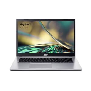Acer Aspire 3 A317-54-73VM, Ordinateur Portable 17,3'' Full HD IPS, PC Portable (Intel Core i7-1255U, RAM 16 Go, SSD 512 Go, Intel Iris Xe Graphics, Windows 11), Laptop Gris, Clavier AZERTY (Français) - Publicité