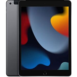 Apple 2021 iPad (10.2-Pouces, Wi-FI + Cellulaire, 256Go) Gris Sidéral (Reconditionné) - Publicité