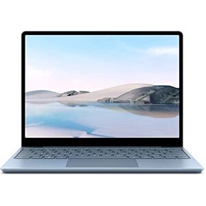 Microsoft Surface Laptop Go (Windows 10, écran tactile 12,45", Intel Core i5, 8 Go RAM, 128 Go SSD, clavier AZERTY français) Bleu Glacier L'ordinateur portable Surface le plus léger - Publicité