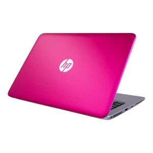 Ordinateur Portable 14 pouces, PC Portable, HP Elitebook 1040 G3, i5-6200U, RAM 8 Go, SSD 128 Go, clavier AZERTY Rétro-Éclairé, Laptop Windows 10, Garantie 2 Ans (Reconditionné) (Pink) - Publicité