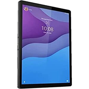 IBM Tab M10 HD (2nd Gen) avec étui Tablette 10,1" HD (MediaTek Helio P22T, 2 Go de RAM, 32 Go extensible jusqu'à 1 To, 2 haut-parleurs, WiFi + Bluetooth, Android 10) Gris - Publicité