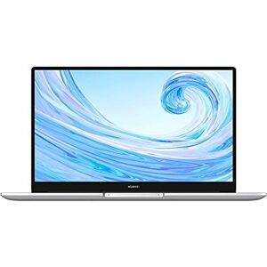 Huawei MateBook D 15 PC Portable 15.6'' 1080p FHD (Intel Core i5-10210U, RAM 8Go, SSD 256Go, Windows 10 Home, Clavier Français AZERTY), Argent - Publicité