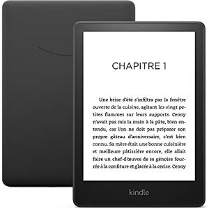 Amazon Kindle Paperwhite (16 Go)   Désormais doté d'un écran 6,8" et d'un éclairage chaud réglable   Avec publicités - Publicité