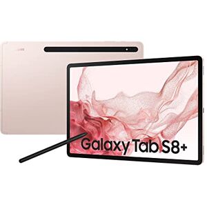 Samsung Galaxy Tab S8+ Tablette Android 12,4", 256 Go de mémoire Interne, 8 Go de RAM, Wi-FI, Tablette Android avec S Pen, Rose doré, avec Garantie Fabricant de 36 Mois - Publicité