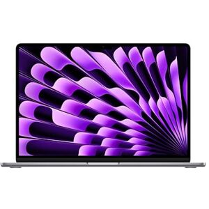 Apple 2024 Portable MacBook Air 15 Pouces avec Puce M3 : écran Liquid Retina 15,3 Pouces, 8 Go de mémoire unifiée, 512 Go de Stockage SSD, Clavier rétroéclairé, caméra FaceTime HD 1080p. Gris sidéral - Publicité