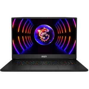 MSI Titan GT77HX 13VI-009NL   UHD 17,3"   Intel Core i9-13980HX   32 Go de RAM   SSD 4 to   ‎Windows OS   Clavier QWERTY - Publicité