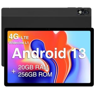 DOOGEE Tablette Android 13 T10 Plus, Écran 2K de 10,51", 20GB RAM+256GB ROM(1TB TF), 8250mAh, Caméra 13MP Tablette, TÜV Certificat, Dual 4G LTE+5G WiFi Tablette Tactile, Widevine L1/Face ID - Publicité