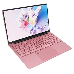 Pyhodi Ordinateur Portable 15,6 Pouces Rose 16 Go de RAM 512 Go de ROM Écran IPS Quad Core 2,9 GHz CPU Lecteur D'empreintes Digitales Ordinateur Portable 100‑240V - Publicité