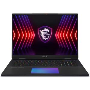 MSI Titan 18 HX A14VIG-006FR : Intel Core i9 14900HX 64GB DDR5 SSD 2TB Nvidia RTX4090 16GB 18' UHD+ Miniled 120Hz Windows 11 Professionnel - Publicité