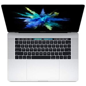 Apple 2017  MacBook Pro 15-inch Touchbar (MPTV2T/A) Core i7 2.9GHz 16GB RAM 512GB SSD Argent (Reconditionné) - Publicité