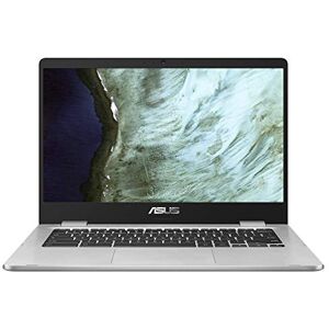 Asus Chromebook C423NA-EC0561 Ordinateur Portable Tactile Argent 14" Full HD (Intel Celeron, 8G RAM, 64G EMMC, Chrome OS) Clavier AZERTY Sacoche fournie (Reconditionné) - Publicité