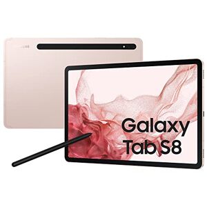 Samsung Galaxy Tab S8 5G SM-X706B LTE 128 GB 27.9 cm (11) Qualcomm Snapdragon 8 GB Wi-FI 6 (802.11ax) Android 12 Pink Gold (SM-X706BIDAEUE) - Publicité