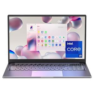 KingnovyPC 15.6" Laptop Windows 11 Intel Core i7-1260P 12-Core Up to 4.7GHz 32GB RAM 1TB SSD Notebook PC with Dual Band WiFi, Backlit Keyboard, Fingerprint Recognition, USB 3.0, USB 2.0, HDMI, Type-C - Publicité