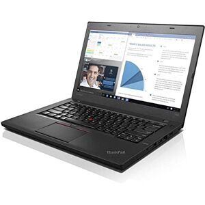 IBM Notebook ThinkPad T480 14" Ordinateur portable Intel i5-8250U Ram 16 Go SSD 512 Go Webcam HDMI Windows 11 Pro (reconditionné) - Publicité