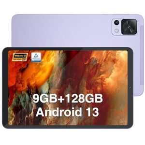 DOOGEE T20MINI Tablette, Android 13 Tablette Tactile 8.4 Pouces, 9(4+5) Go + 128 Go (TF 1 to), Tablettes Octa Core, FHD 1920x 1200, 13MP Caméra, Batterie 5060mAh Widevine L1, 7.4mm Ultra-Violet - Publicité