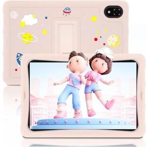 DOOGEE U10 Kid Tablette Enfant 10.1'' Android 13,Tablette pour Enfants Quad Core 9 Go +128 Go/TF 1To,Kids Space,Widevine L1 TUV SÜD,WiFi 6, BT 5.0, GPS，8MP+5MP,Matériau en Silicone Alimentaire-Rose - Publicité