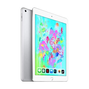 Apple 2018  iPad (9.7-pouces, Wi-Fi, 128Go) Argent (Reconditionné) - Publicité