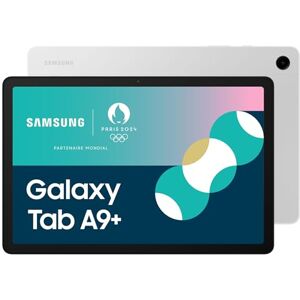 Samsung Galaxy Tab A9+ Tablette Android, 64 Go de Stockage, Grand écran de 11", Wifi, Son 3D, Argent (version FR) - Publicité