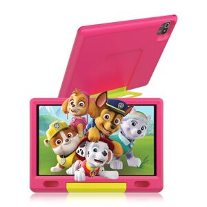 Wqplo Tablette pour Enfants 10 Pouces Android 13 64 Go 5000mAh Bluetooth IPS HD 1280 * 800 Affichage Google Services Contrôle Parental (Rose) - Publicité