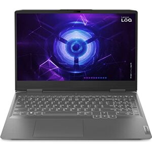 IBM LOQ 15IRH8 Ordinateur Portable Gaming 15.6'' FHD 144Hz (Intel Core i5-12450H, RAM 16Go, SSD 512Go, NVIDIA GeForce RTX 4050-6GB, Windows 11 Home) Clavier AZERTY Français Gris Foncé - Publicité