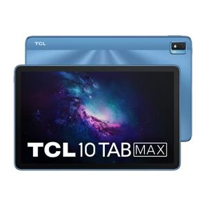 TCL 10 TAB MAX WIFI Tablette Tactile 64Go+4Go Smart Pad Écran 10,4"FHD Processeur Octa-Core, OS Android 10 Caméra Arrière 13MP et Avant 8MP Batterie 8000mAh Avec Accessoires Frost Blue - Publicité
