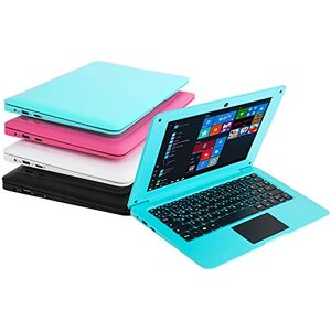 Bigmachine Windows 10 Ordinateur Portable Mini 10,1 Pouces 32 Go Clavier AZERTY Français Ultra Mince et léger Netbook Intel Quad Core PC HDMI Webcam Netflix Youtube (Bleu) - Publicité