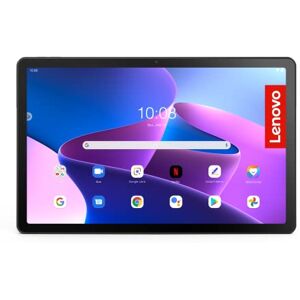 IBM Tab M10 FHD Plus (2ème gén) Tablette Tactile 10,3" FullHD (MediaTek Helio P22T, 8Coeurs, RAM 4Go, 64Go eMCP, Wi-FI, Bluetooth, Android 9 Pie) Gris Foncé (8 MP arrière + 5 MP Avant) - Publicité