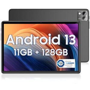 DOOGEE T10S Tablette Android 13, 11GB + 128GB (TF 1TB) 10.1 Pouces, 6600mAh Tablette Tactile, 8.4mm Ultra-Thin Unisoc T606,8MP+5MP Widevine L1 Tablette, Dual 4G LTE /5G WiFi-Noir - Publicité