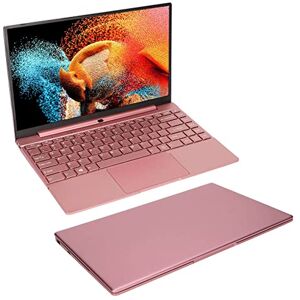 DAUZ Ordinateur Portable, Rose Quad Core 14 Pouces Ultra Mince Ordinateur Portable 128 Go SSD pour Bureau (Prise UE) - Publicité