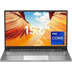 KingnovyPC 15.6‘’ Laptop Windows 11, Portable Notebook Office PC, 32GB RAM 1TB NVMe SSD IPS Metal Ultrabook, Intel Core i7-1260P Processor Computer, 12C/16T,up to 4.7 GHz - Publicité