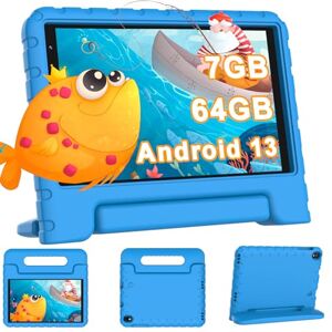 YESTEL Tablette 11 Pouces Android 13, 16Go + 256Go (1To TF), 2K 2000 x 1200  IPS + 4 Intervenants, Chargement Rapide 18W, Tablette Tactile avec GPS, 5G  Wi-FI, 8600mAh, 3 Caméras, avec Étui, Bleu : : Informatique