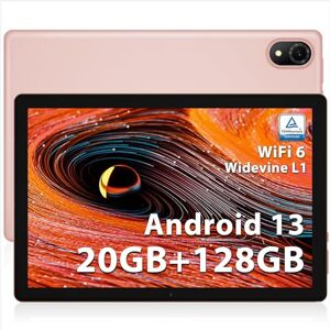 DOOGEE U10 Pro Tablette Android 13[2024], 20GB+128GB(TF 1TB) Tablette Tactile 10 Pouces WiFi 6, 5060mAh, TÜV Certified, Quad Core, 8MP+5MP, Widevine L1/Bluetooth 5.0/OTG, Rose - Publicité