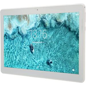 Atyhao Tablette HD 10,1 Pouces, Caméra Arrière 100-240V 5MP Double SIM Double Veille Tablette PC Vert T10W 128 Go Stockage étendu pour Le Divertissement (Prise UE) - Publicité