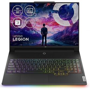 IBM Legion 9 16IRX8 Ordinateur Portable Gaming 16'' 3.2K Mini LED 165Hz (Intel Core i9-13980HX, RAM 64Go, SSD 2To, NVIDIA GeForce RTX 4090-16GB, Windows 11 Home) Clavier AZERTY Français Noir - Publicité