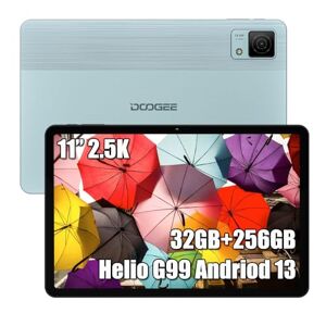 DOOGEE T30 Ultra Tablettes Tactiles(2024), 32GB RAM + 256GB ROM (TF 2TB) Octa-Core, Batterie 8580mAh, TÜV SÜD 11 Pollici, Dual 4G LTE/SIM, 16MP + 8MP, Android 13, GPS Face ID/Widevine L1 Bleu - Publicité
