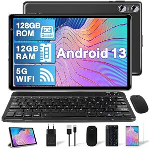 Tablette 11 Pouces Android 13 Écran 2K 16Go RAM+256Go ROM (1To TF),  Tablette Android avec 4 Intervenants, 5MP+13MP+2MP, 5G WiFi, Octa-Core 2.0  GHz