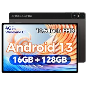 TECLAST M50HD Tablette Tactile 10,1 Pouces Android 13, 16Go RAM +
