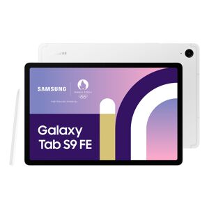 Samsung Galaxy Tab S9 FE S9 FE Samsung Exynos 128 Go 27,7 cm (10.9") 6 Go Wi-Fi 6 (802.11ax) Android 13 Argent - Publicité