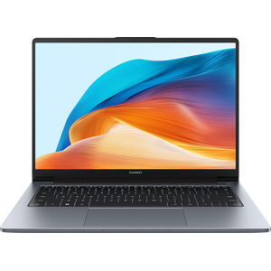 Huawei MateBook D 14 2024 Ordinateur Portable Intel® Core™ i5-12450H / 16Go RAM / 512Go SSD / Écran 14 pouces FullView / Non Tactile / Windows 11 Home / Clavier AZERTY non rétroéclairé / Gris - Publicité