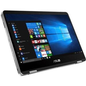 ASUS VivoBook Flip 14 TP401MA BZ080TS - Conception inclinable - Intel Pentium Silver - N5000 / 1.1 GHz - Windows 10 in S mode 64-bit - UHD Graphics 605 - 4 Go RAM - 64 Go eMMC - 14" écran tactile 1366 x 768 (HD) - Wi-Fi 5 - gris, métal Gris, Métal - Publicité