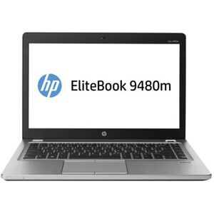 HP EliteBook Folio 9480m - Ultrabook - Intel Core i5 - 4310U / jusqu'à 3 GHz - vPro - Win 7 Pro 64 bits (comprend Licence Win 8.1 Pro) - HD Graphics 4400 - 8 Go RAM - 180 Go SSD - 14" 1600 x 900 (HD+) - platine Platine - Publicité