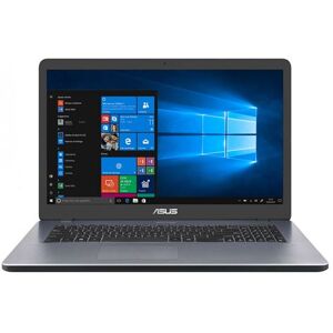 ASUS VivoBook 17 X705MA-BX179T - Pentium Silver N5000 / 1.1 GHz - Windows 10 Home - 4 Go RAM - 256 Go SSD - 17.3" 1600 x 900 (HD+) @ 60 Hz - UHD Graphics - 802.11ac, Bluetooth - gris (contour de clavier), couverture grise Gris - Publicité