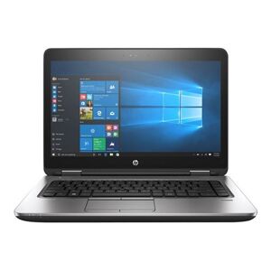 HP Portable 640 G2 Notebook - Intel Core i5 - 6200U / jusqu'à 2.8 GHz - Win 7 Pro 64 bits (comprend Licence Windows 10 Pro 64 bits) - HD Graphics 520 - 4 Go RAM - 500 Go HDD - DVD SuperMulti - 14" 1366 x 768 (HD) - clavier : US - Publicité
