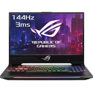 ASUS ROG Strix SCAR II GL504GS ES060T - Intel Core i7 8750H / 2.2 GHz - Win 10 Familiale 64 bits - GF GTX 1070 - 8 Go RAM - 256 Go SSD NVMe + 1 To lecteur hybride - 15.6" 1920 x 1080 (Full HD) @ 144 Hz - Wi-Fi 5 - noir, bronze Noir, Bronze - Publicité