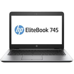 HP EliteBook 745 G3 Notebook - AMD A10 - PRO-8700B / jusqu'à 3.2 GHz - Win 7 Pro 64 bits (comprend Licence Windows 10 Pro 64 bits) - Radeon R6 - 4 Go RAM - 500 Go HDD - 14" TN 1366 x 768 (HD) - Wi-Fi 5 - clavier : Allemand - Publicité